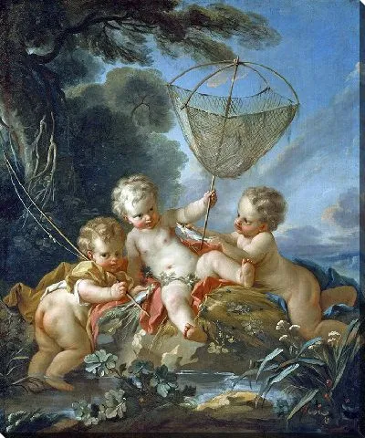 Картина Маленькие рыбаки