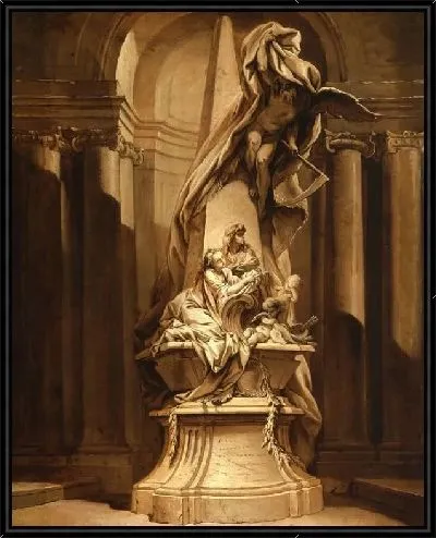 Картина Памятник Миньяра (1735)