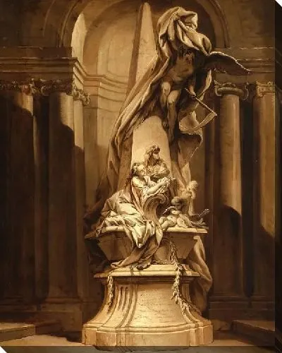 Картина Памятник Миньяра (1735)