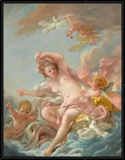 Картина Венера восходит над волнами (1766)