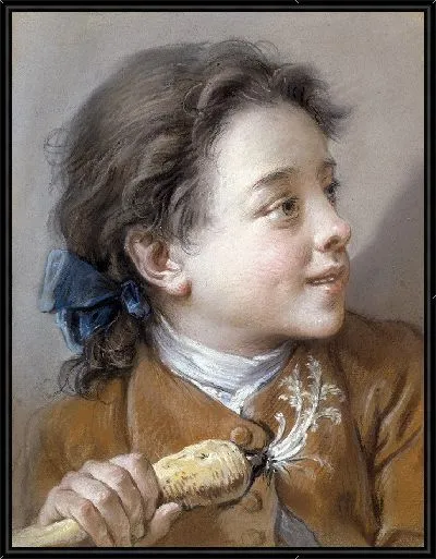 Картина Мальчик с морковью