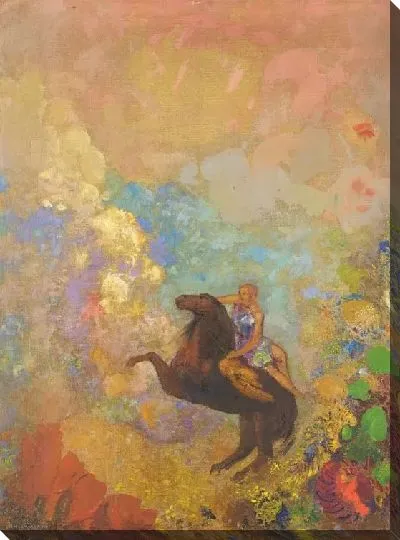 Картина Муза на пегасе (1907-1910)