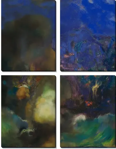 Картина Роджер и Анджелика (1910)