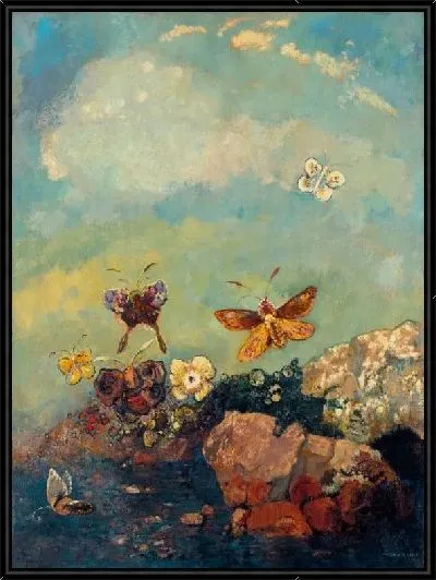 Картина Бабочки (1910)