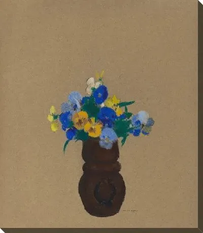 Картина Анютины глазки (1905)