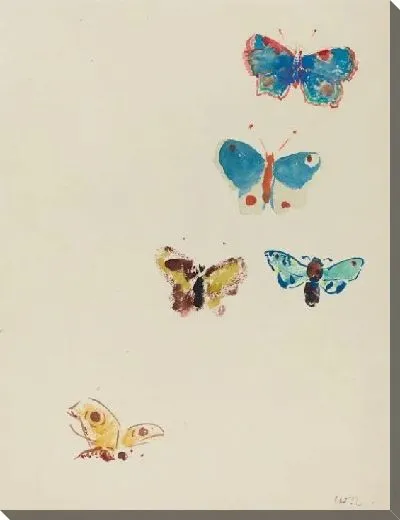 Картина Пять бабочек (1912)