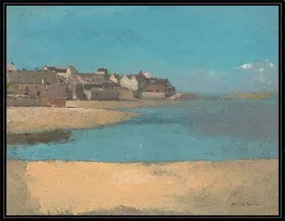 Деревня на берегу моря (1880)