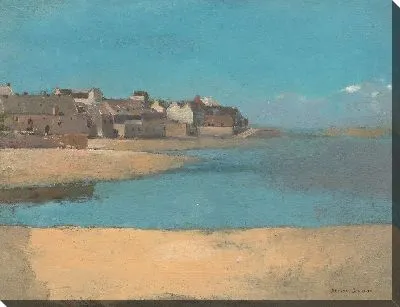 Деревня на берегу моря (1880)