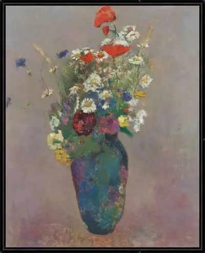 Картина Ваза с цветами (1900)