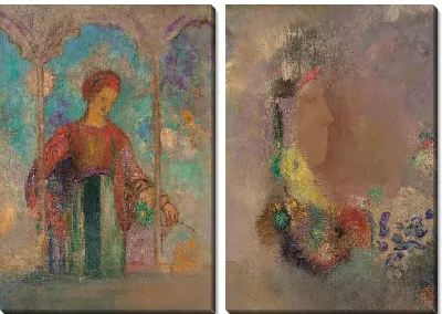 Женщина с цветами (1905)