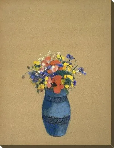 Картина Ваза с цветами (1909-1910)