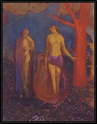 Картина Красное дерево не покраснело от солнца (1905)