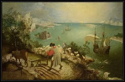 Пейзаж с падением Икара