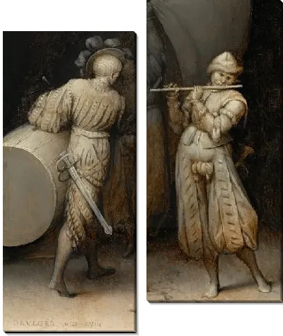 Картина Три солдата (1568)