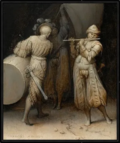 Картина Три солдата (1568)