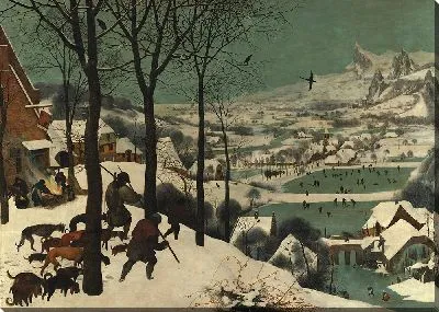 Охотники на снегу