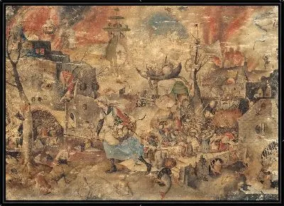 Картина Сумасшедствие (1561)