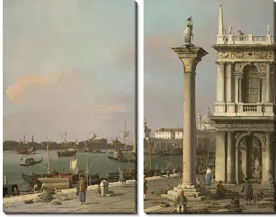 Модульная картина Бассейн Святого Марка (1750)
