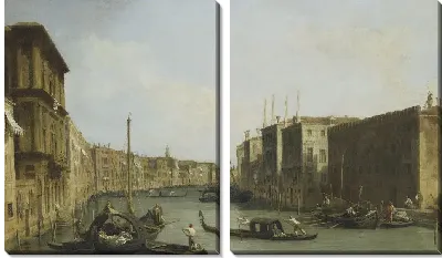 Модульная картина Большой канал (1720)