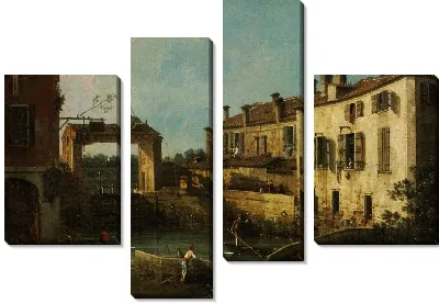 Модульная картина Замок в Доле (1763)