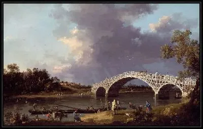 Картина Уолтон мост (1754)