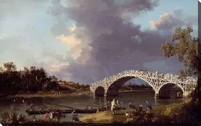 Картина маслом Уолтон мост (1754)