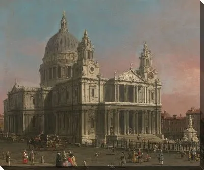 Картина маслом Собор Святого Павла (1754)