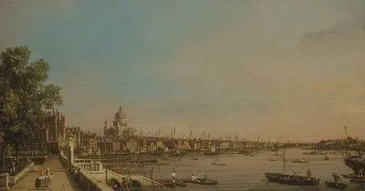 Плакат Темза (1750)
