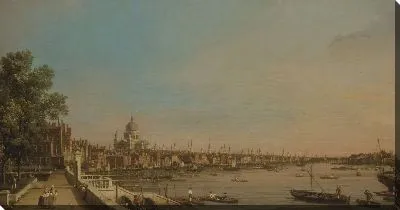 Постер Темза (1750)