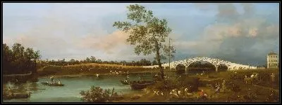 Картина Старый Уолтон мост (1755)