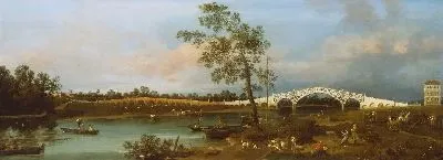 Плакат Старый Уолтон мост (1755)