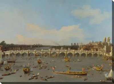 Картина маслом Вестминстерский мост (1747)