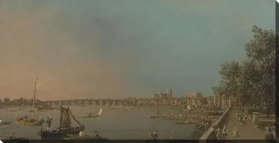 Картина маслом Темза (1750) №2