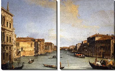 Модульная картина Вид на Большой канал (1726-1728)
