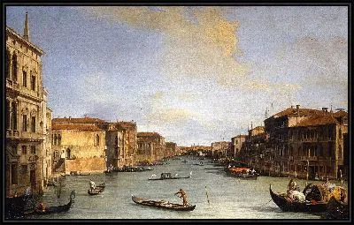 Картина Вид на Большой канал (1726-1728)