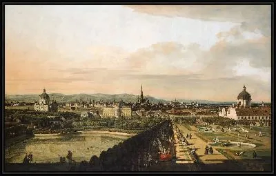 Картина Вид на город (1759-1760)