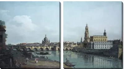 Модульная картина Красивый вид (1748)