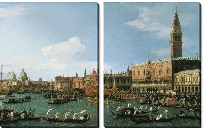 Модульная картина Бучинторо (1745-1750)