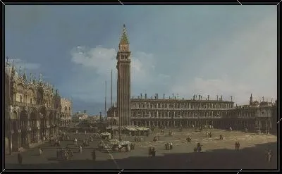 Картина Площадь Сан-Марко в Венеции (1732-1733)
