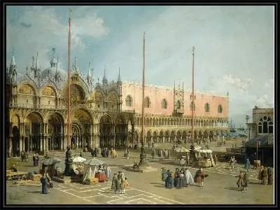 Картина Площадь Сан-Марко, Венеция (1742-1744)