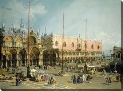 Картина маслом Площадь Сан-Марко, Венеция (1742-1744)