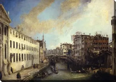 Картина маслом Канал (1721-1723)