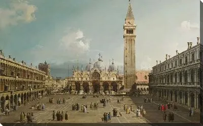 Картина маслом Площадь Сан-Марко, Венеция (1730-1734)