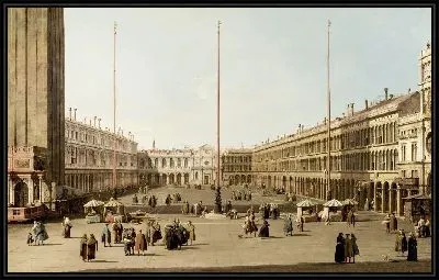 Картина Площадь Сан-Марко, Венеция (1738-1740)