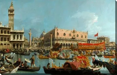 Картина маслом Бучинторо (1730-1735)