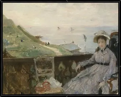 На террасе (1874)