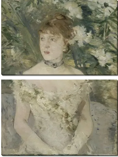 Картина Молодая девушка в бальном платье (1879)