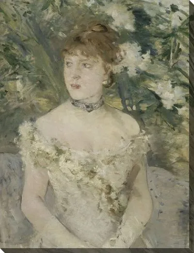 Картина Молодая девушка в бальном платье (1879)