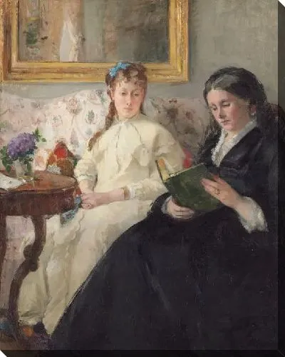 Картина Мать и сестра художника (1869-1870)