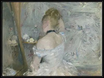 Женщина в своем туалете (1875-1880)